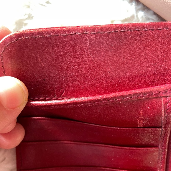 Miu Miu leather bow croc emboss wallet - Picture 13 of 13